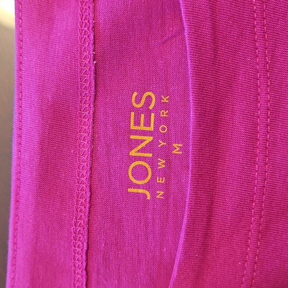 NWT Jones New York, Casual Pink Top, Small - Picture 2 of 7